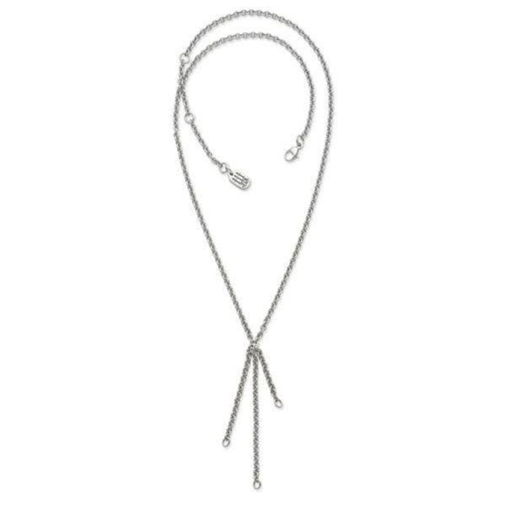 James Avery Retired Cascading Charm Necklace sterling silver
